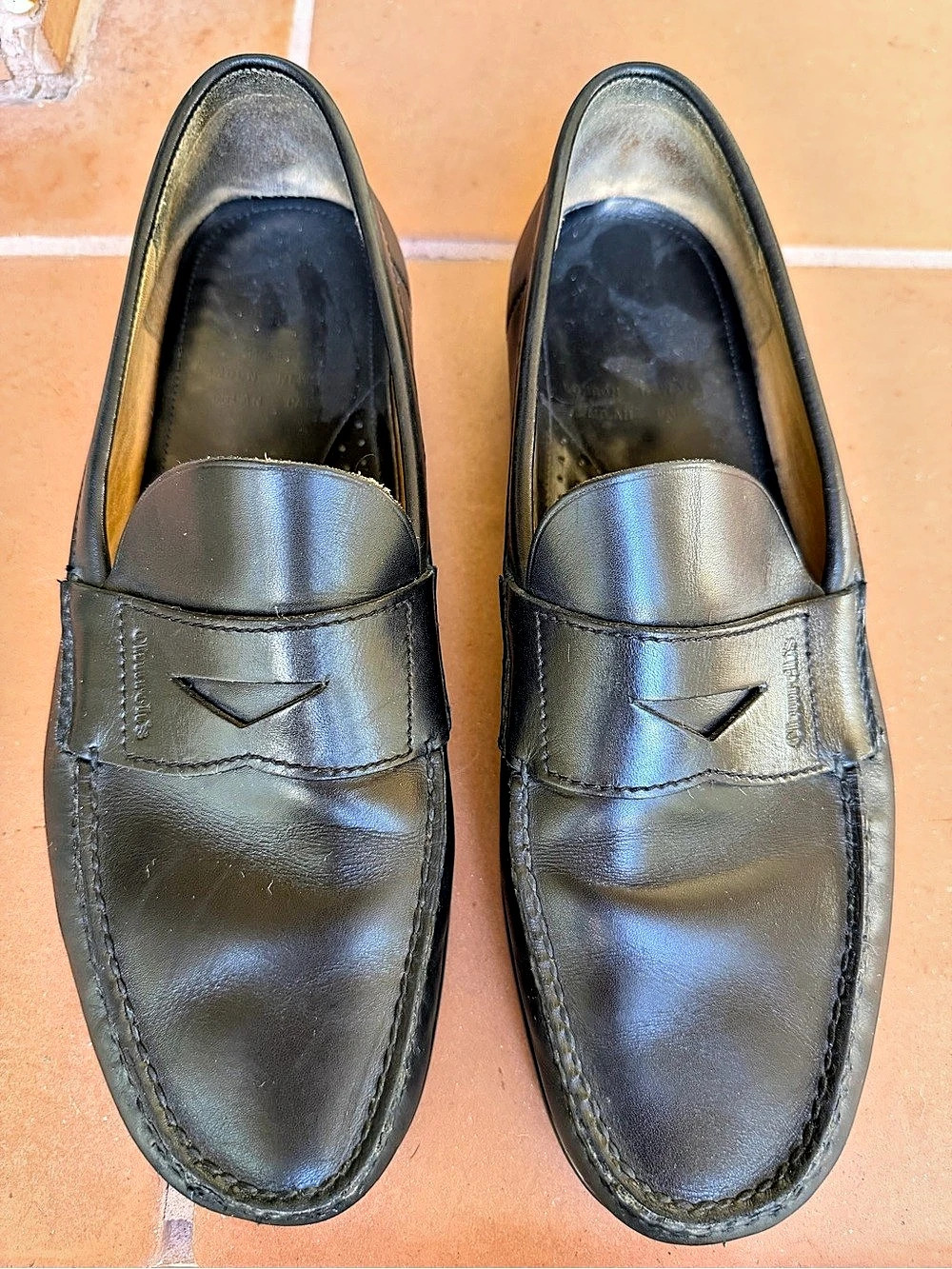 Church’s classic Men’s Lennox Leather Loafers Black US 8 Originally $650